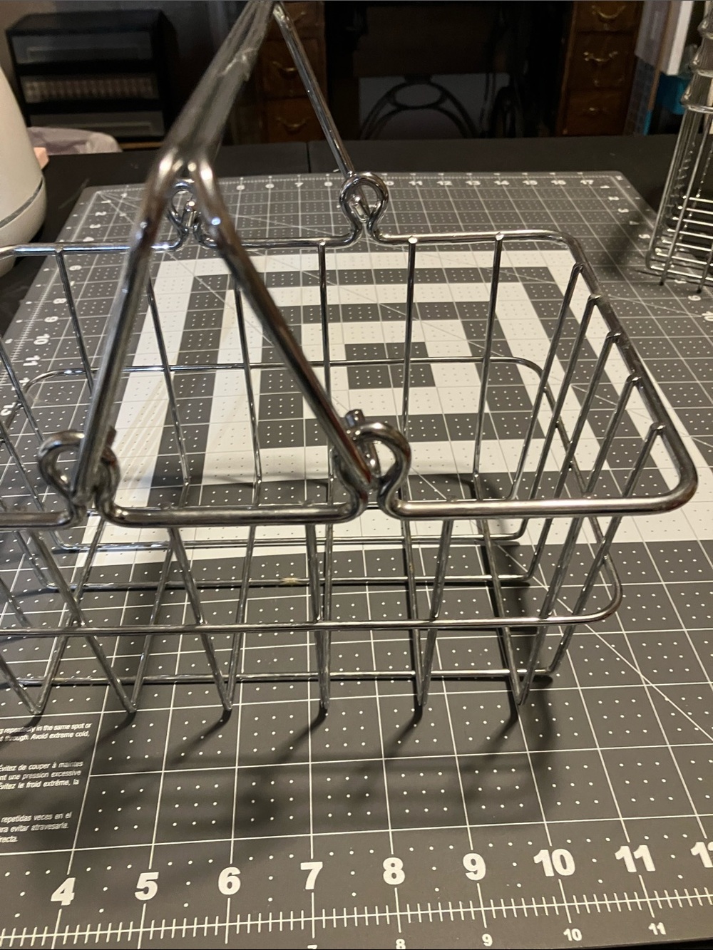Two stainless steel baskets - Picture 4 of 5